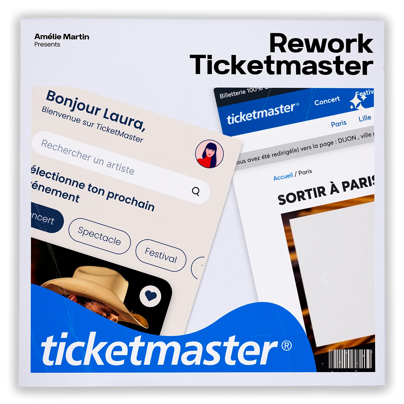 Projet UX/UI - Ticketmaster App Mobile